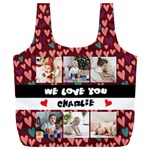 Personalized Photo We Love You Name Any Text Recycle Bag Full Print Recycle Bag (XXXL)