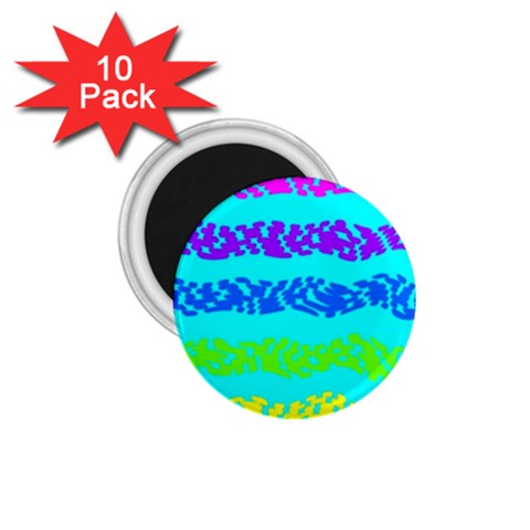 Abstract Design Pattern 1.75  Magnets (10 pack)  from ArtsNow.com Front