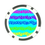 Abstract Design Pattern Poker Chip Card Guard