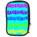 Abstract Design Pattern Compact Camera Leather Case
