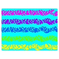 Abstract Design Pattern Two Sides Premium Plush Fleece Blanket (Baby Size) from ArtsNow.com 40 x30  Blanket Back