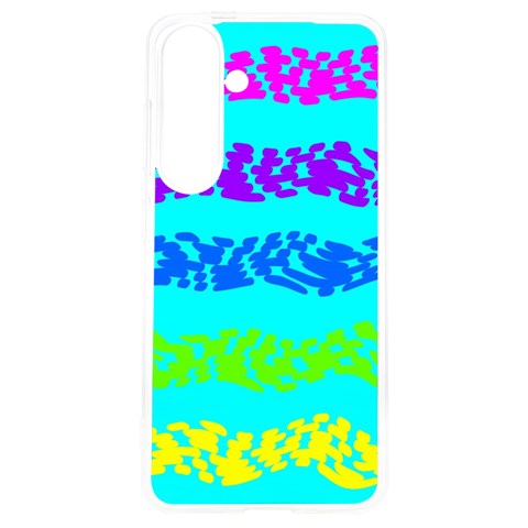 Abstract Design Pattern Samsung Galaxy S24 6.2 Inch TPU UV Case from ArtsNow.com Front