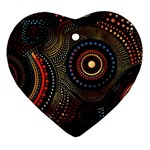 Abstract Geometric Pattern Ornament (Heart)