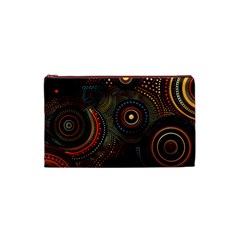 Abstract Geometric Pattern Cosmetic Bag (Small) from ArtsNow.com Front