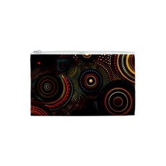 Abstract Geometric Pattern Cosmetic Bag (Small) from ArtsNow.com Front