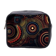 Abstract Geometric Pattern Mini Toiletries Bag (Two Sides) from ArtsNow.com Front