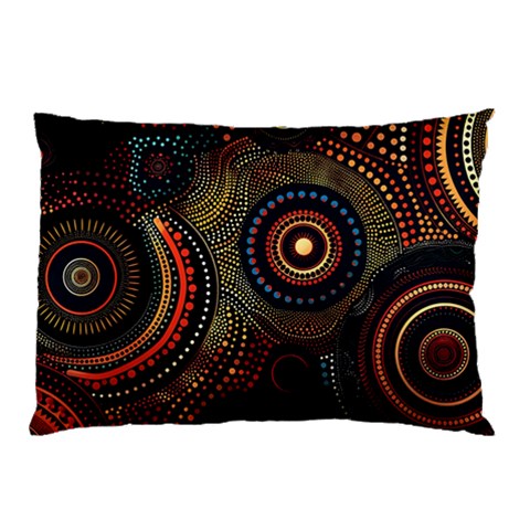 Abstract Geometric Pattern Pillow Case (Two Sides) from ArtsNow.com Back