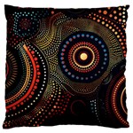 Abstract Geometric Pattern Large Cushion Case (One Side)