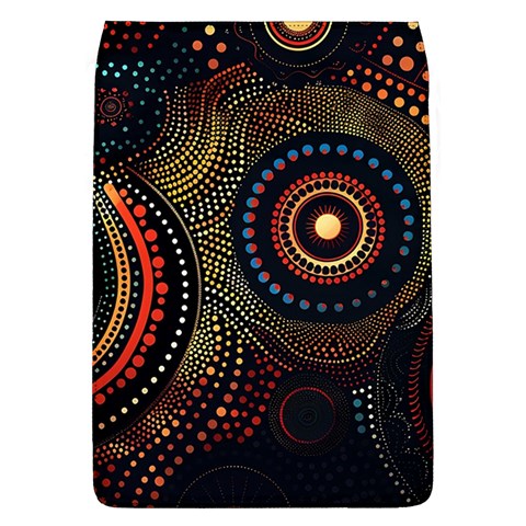 Abstract Geometric Pattern Removable Flap Cover (L) from ArtsNow.com Front