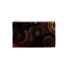 Abstract Geometric Pattern Cosmetic Bag (XS) from ArtsNow.com Front