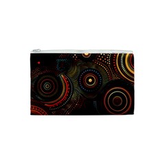 Abstract Geometric Pattern Cosmetic Bag (XS) from ArtsNow.com Front