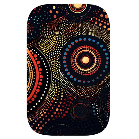 Abstract Geometric Pattern Waist Pouch (Small) from ArtsNow.com Back