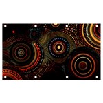 Abstract Geometric Pattern Banner and Sign 7  x 4 