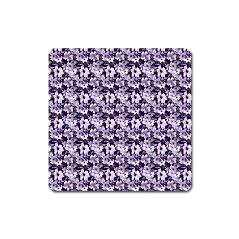 Purple Roses 1 Purple Roses Square Magnet from ArtsNow.com Front