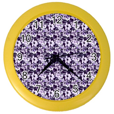 Purple Roses 1 Purple Roses Color Wall Clock from ArtsNow.com Front