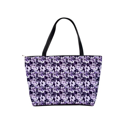 Purple Roses 1 Purple Roses Classic Shoulder Handbag from ArtsNow.com Back