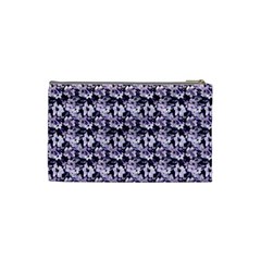 Purple Roses 1 Purple Roses Cosmetic Bag (Small) from ArtsNow.com Back