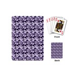 Purple Roses 1 Purple Roses Playing Cards Single Design (Mini)