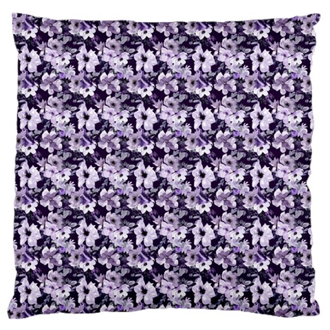 Purple Roses 1 Purple Roses Large Cushion Case (Two Sides) from ArtsNow.com Back