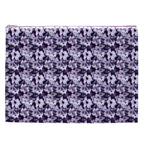 Purple Roses 1 Purple Roses Cosmetic Bag (XXL) from ArtsNow.com Front