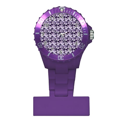 Purple Roses 1 Purple Roses Plastic Nurses Watch from ArtsNow.com Front