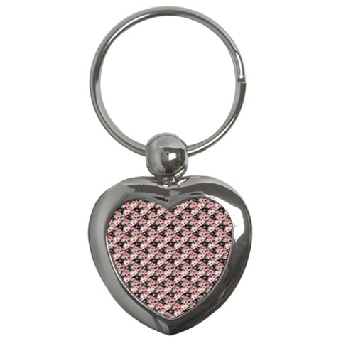 Pink Roses 02 Pink Roses 01 Key Chain (Heart) from ArtsNow.com Front