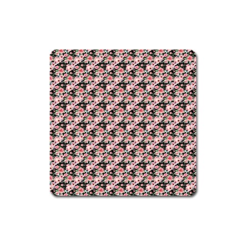 Pink Roses 02 Pink Roses 01 Square Magnet from ArtsNow.com Front