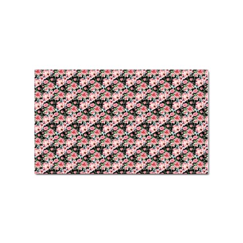 Pink Roses 02 Pink Roses 01 Sticker Rectangular (100 pack) from ArtsNow.com Front