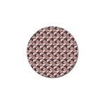 Pink Roses 02 Pink Roses 01 Golf Ball Marker (4 pack)