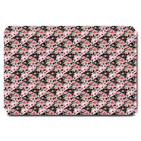 Pink Roses 02 Pink Roses 01 Large Doormat from ArtsNow.com 30 x20  Door Mat