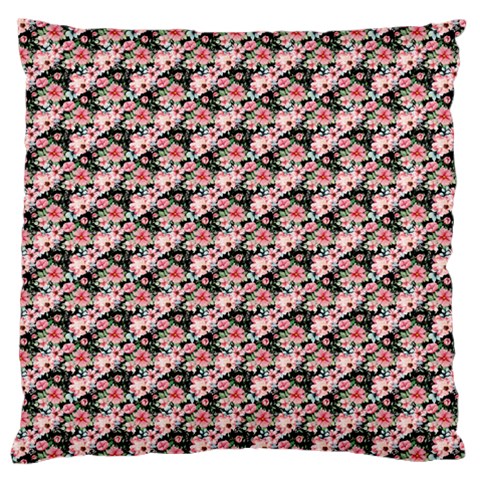 Pink Roses 02 Pink Roses 01 Large Premium Plush Fleece Cushion Case (Two Sides) from ArtsNow.com Back