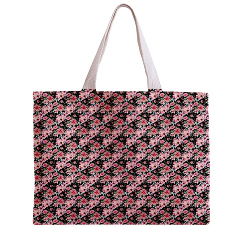 Pink Roses 02 Pink Roses 01 Zipper Mini Tote Bag from ArtsNow.com Front