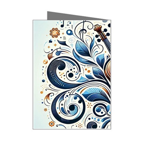 Cello Mini Greeting Card from ArtsNow.com Right