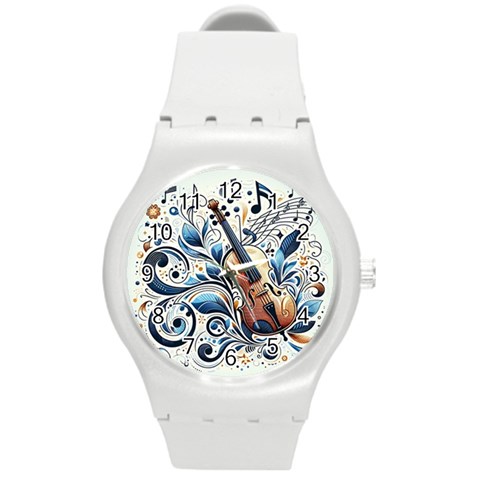 Cello Round Plastic Sport Watch (M) from ArtsNow.com Front