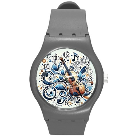 Cello Round Plastic Sport Watch (M) from ArtsNow.com Front