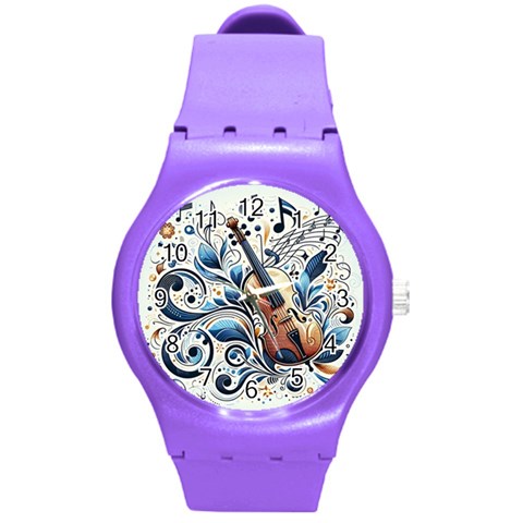 Cello Round Plastic Sport Watch (M) from ArtsNow.com Front