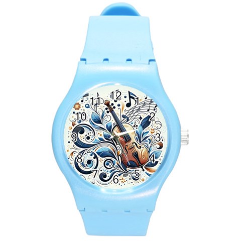 Cello Round Plastic Sport Watch (M) from ArtsNow.com Front