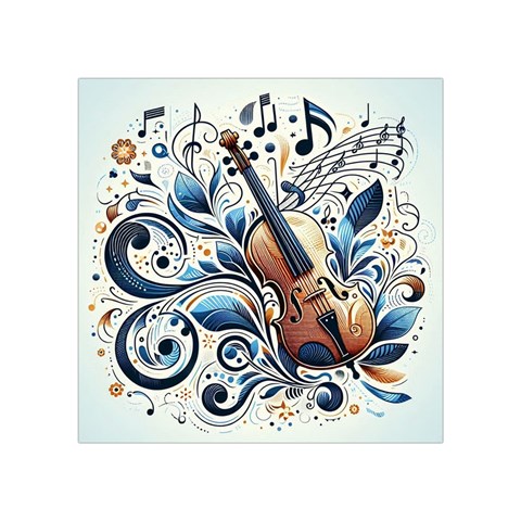 Cello Square Tapestry (Small) from ArtsNow.com Front