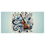 Cello Banner and Sign 8  x 4 
