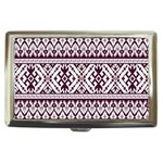 Illustration Ukrainian Folk Seamless Pattern Ornament Cigarette Money Case