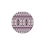 Illustration Ukrainian Folk Seamless Pattern Ornament Golf Ball Marker (10 pack)