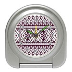 Illustration Ukrainian Folk Seamless Pattern Ornament Travel Alarm Clock