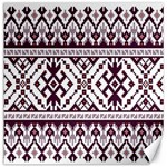 Illustration Ukrainian Folk Seamless Pattern Ornament Canvas 12  x 12 