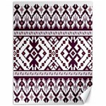 Illustration Ukrainian Folk Seamless Pattern Ornament Canvas 12  x 16 