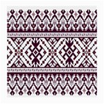 Illustration Ukrainian Folk Seamless Pattern Ornament Medium Glasses Cloth