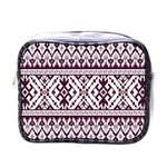 Illustration Ukrainian Folk Seamless Pattern Ornament Mini Toiletries Bag (One Side)