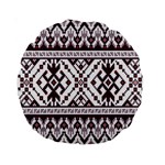 Illustration Ukrainian Folk Seamless Pattern Ornament Standard 15  Premium Round Cushions