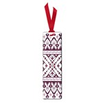 Illustration Ukrainian Folk Seamless Pattern Ornament Small Book Marks