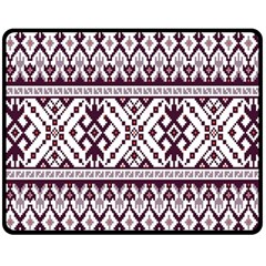 Illustration Ukrainian Folk Seamless Pattern Ornament Two Sides Fleece Blanket (Medium) from ArtsNow.com 58.8 x47.4  Blanket Back