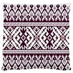 Illustration Ukrainian Folk Seamless Pattern Ornament Standard Premium Plush Fleece Cushion Case (One Side)